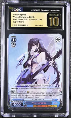 Weiss Schwarz Azur Lane Vol. 2 CGC 10 SR Super Rares (16x total) - Image 5