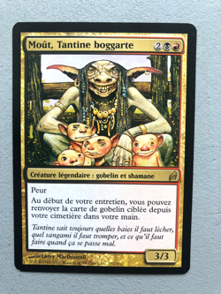 Mtg Carte Magic Lorwyn Wort Boggart Auntie French LP - Image 1