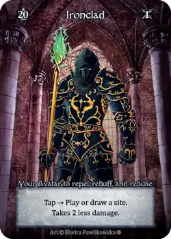 AVATAR - Sorcery Contested Realm - Ironclad - Gothic (GT) - Image 1