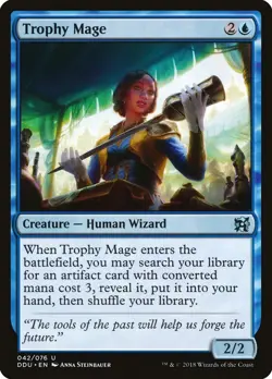 MTG Trophy Mage ** Duel Decks: Elves vs. Inventors ** English - Image 1