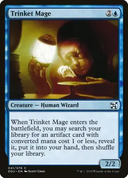 MTG Trinket Mage ** Duel Decks: Elves vs. Inventors ** English - Image 1