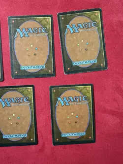 Red Blue Green 5 Card’s LP-HP - 4th Edition Magic The Gathering MTG Vintage 90’s - Image 5