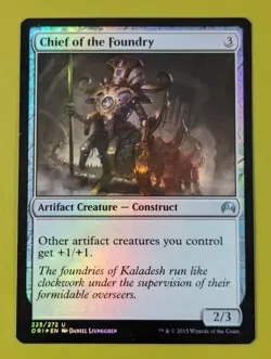 FOIL Chief of the Foundry x1 Magic Origins 1x Magic the Gathering MTG - Image 1