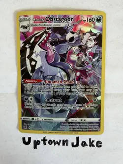 Galarian Obstagoon TG10/TG30 Trainer Gallery Holo – Sword & Shield Pokemon 2022 - Image 1