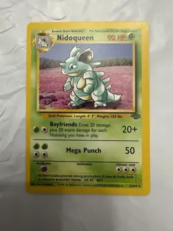 Pokemon TCG Nidoqueen Jungle 23/64 Never Played Near Mint - Image 1