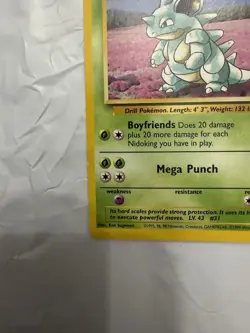 Pokemon TCG Nidoqueen Jungle 23/64 Never Played Near Mint - Image 5