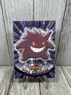 Gengar #94 2000 Topps Series 2 Pokemon Blue Logo TV Animation Edition - Image 1