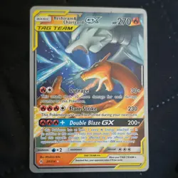 Pokemon Reshiram & Charizard GX TAG TEAM 20/214 World Championship 2019 - Image 1
