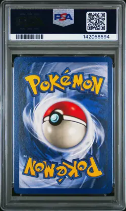 1999 POKEMON FOSSIL #34 GOLBAT PSA 8 - Image 2