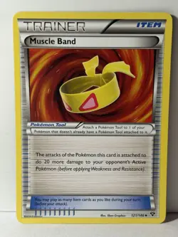 Muscle Band 121/146 XY Base Set NM Pokemon Fast Shipping - Image 1