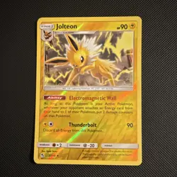 Pokemon Jolteon 23/68 Hidden Fates Rare Stage 1 HP90 Reverse Holo - Image 1