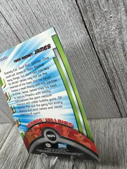 2000 Topps Pokemon Series 3 #HV4 Heroes Villains Team Rocket: James Rainbow Foil - Image 5