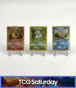 2023 POKEMON CLASSIC COLLECTION CHARMANDER BULBASAUR SQUIRTLE LOT OF 3 - Image 1