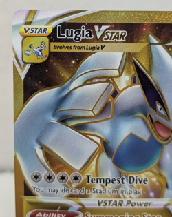 Pokemon Lugia VSTAR (Secret) (211) Secret Rare Holo SWSH12: Silver Tempest NM - Image 2