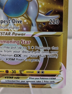 Pokemon Lugia VSTAR (Secret) (211) Secret Rare Holo SWSH12: Silver Tempest NM - Image 4