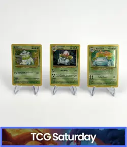 2023 POKEMON CLASSIC COLLECTION BULBASAUR IVYSAUR VENUSAUR LOT OF 3 - Image 1