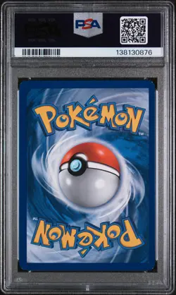 2007 POKEMON DIAMOND & PEARL MYSTERIOUS TREASURES BARBOACH-REVERSE FOIL PSA 7 - Image 2