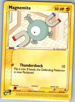 Magnemite 63/97 Non Holo Dragon - Pokemon Card - NM - Image 1