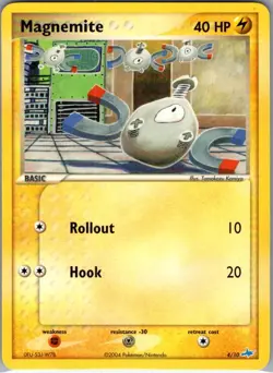 Magnemite 4/10 Non Holo EX Trainer Kit 1: Latias & Latios - Pokemon Card - NM - Image 1