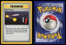 Item Finder 74/102 Rare Base Set Shadowless Pokemon - Image 3