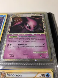 Pokemon Espeon Prime Ultra Rare Holo 81/90 Undaunted 2010 English TCG Card - Image 2