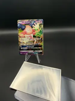 Pokemon TCG Team Up Mr. Mime GX #67/181 Holo Rare Sun and Moon Pack Fresh - Image 3