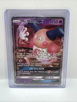 Mr. Mime GX - 56/168 - Ultra Rare NM, English Pokemon Sun & Moon Celestial Storm - Image 1