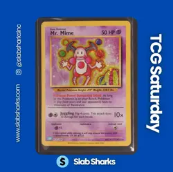 2023 POKEMON CLASSIC COLL BLASTOISE SUICUNE EX DECK #013/034 MR MIME COSMOS HOLO - Image 1