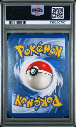 2004 POKEMON EX TEAM ROCKET RETURNS #76 SLOWPOKE-REVERSE FOIL PSA 8 - Image 2