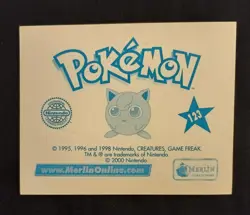 Charizard #123 Pokemon Merlin Topps Series 2 Sticker - Image 2