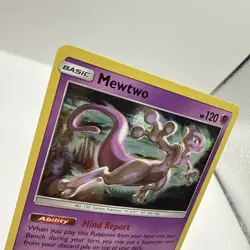 (LP-NM) Mewtwo SM214 Black Star Promo Pokemon Card - Image 2