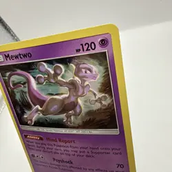 (LP-NM) Mewtwo SM214 Black Star Promo Pokemon Card - Image 3