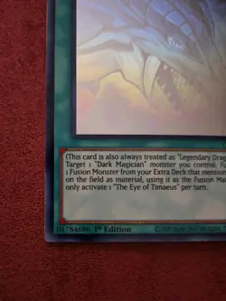 🔥 Yugioh GFP2-EN183 The Eye of Timaeus GHOST RARE 1ST EDITION NEAR MINT - Image 5