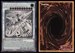 Crystal Clear Wing Synchro Dragon (Ghost Rare) LED8-EN005 1st Edition Yu-Gi-Oh - Image 3