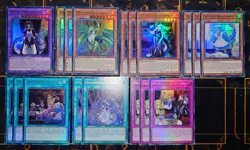 YUGIOH Dragonmaid Starter Deck /Set House /Chamber /Lorpar /Hospitality /Tidying - Image 1