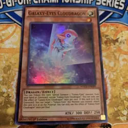Yugioh Galaxy-Eyes Cloudragon - WSUP-EN009 1st Edition NM - Image 1