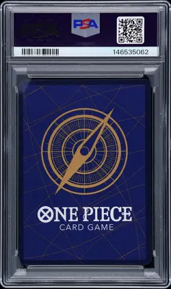 2025 ONE PIECE JPN A FIST OF DIVINE SPEED 3RD ANNIV GOLD MONKEY D. LUFFY PSA 10 - Image 2
