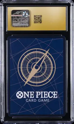 2025 ONE PIECE JPN FIST OF DIVINE SPEED SUPER RARE ALT ART NAMI CGC 10 PRISTINE - Image 2