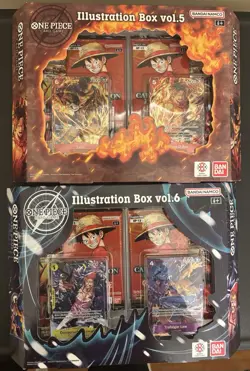 One Piece Illustration Box Bundle Vol.5 & Vol.6 | New Sealed - Image 1