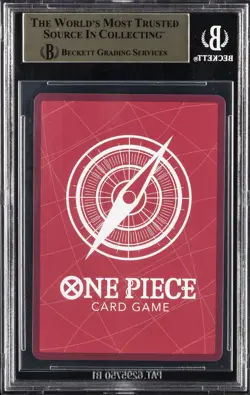 2025 ONE PIECE PROMOS JPN ENGLISH VERSION 2ND ANNIVERSARY SET SHANKS L BGS 10 - Image 2