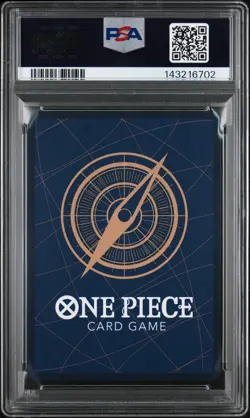 2024 ONE PIECE JPN OP08-TWO LEGENDS MANGA ALTERNATE ART SILVERS RAYLEIGH PSA 10 - Image 2