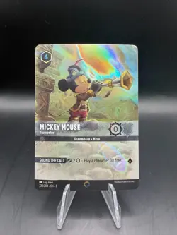 DISNEY LORCANA CHAPTER 3 MICKEY MOUSE ENCHANTED INKLANDS TRUMPETER 220/204 EN-3 - Image 1