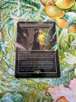 Armiger Unleashed - Forge Anew (Foil) MTG: Secret Lair *Pack Fresh* - Image 1