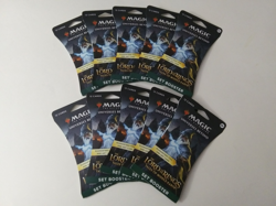 MAGIC THE GATHERING LORD OF THE RINGS SET BOOSTER PACK LOT (x10) FACTORY SEALED - Image 1