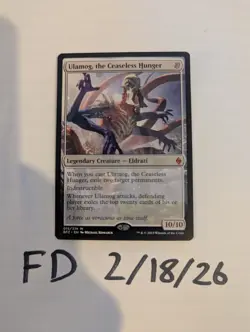 1x MTG Ulamog, the Ceaseless Hunger Battle for Zendikar 015/274 NM - Image 1