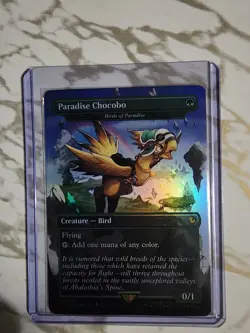 Paradise Chocobo - Birds of Paradise (Borderless) Final Fantasy Foil - Image 1