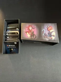 Mtg Commander Deck Rulebook/Guide/Mini Poster Lot Final Fantasy Gift Bundle Box - Image 1