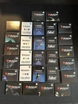 Mtg Commander Deck Rulebook/Guide/Mini Poster Lot Final Fantasy Gift Bundle Box - Image 2