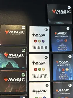 Mtg Commander Deck Rulebook/Guide/Mini Poster Lot Final Fantasy Gift Bundle Box - Image 3