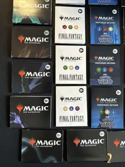 Mtg Commander Deck Rulebook/Guide/Mini Poster Lot Final Fantasy Gift Bundle Box - Image 4